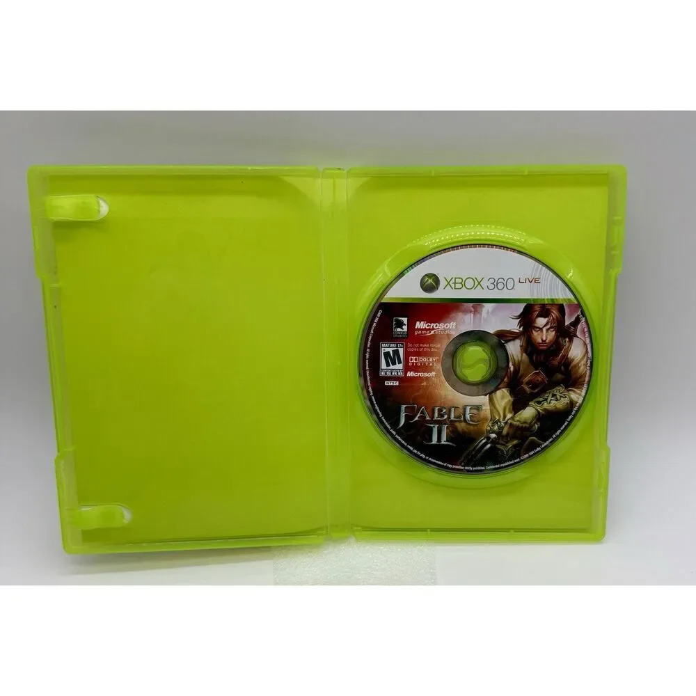 Microsoft Fable‎ 2 (Xbox 360, 2018) Game And Case Tested